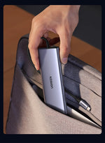 UGREEN Dual HDMI USB-C HUB 8K 4K HDMI Adapter 10 in 1 Splitter with RJ45 USB3.0 PD 100W Dock for MacBook Pro Air Laptop USB HUB