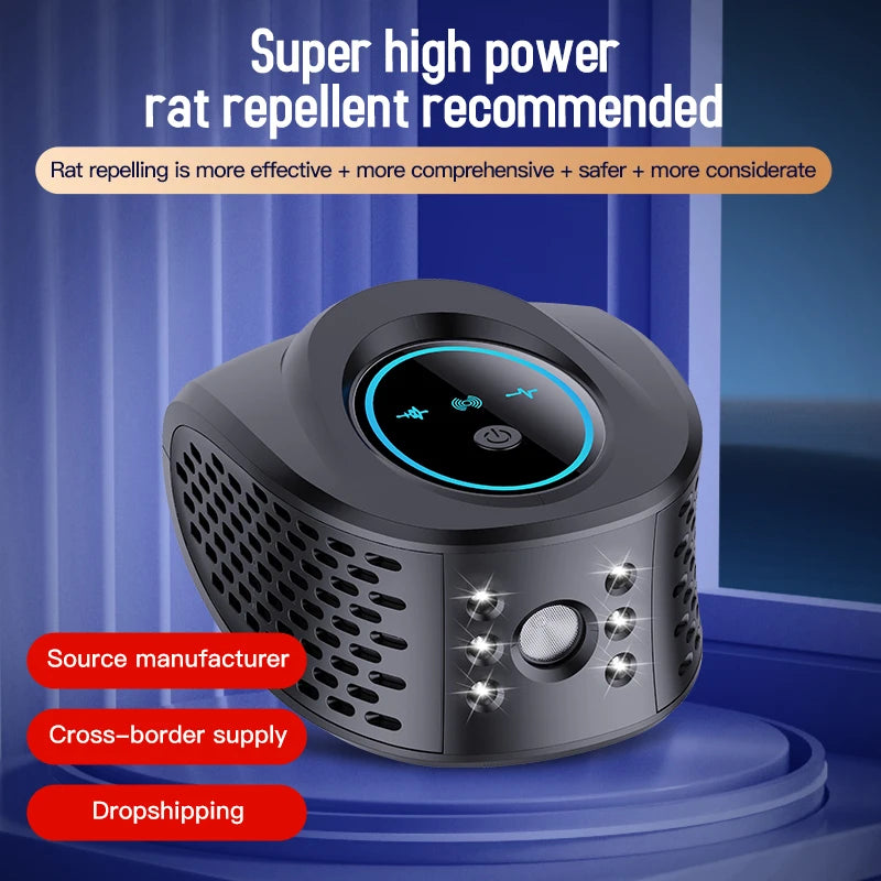 High Effective Ultrasonic Pest Repeller - Electronic Mice, Rat, Fly, Cockroach, Mosquito Repellent for Indoor House Use