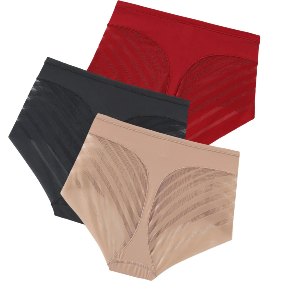 Set Shapewear Pants for Women, Tight Slimming Panties, Plus Size M-3XL Comfort Briefs