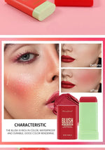 Make Up Multi Functional Blush Stick Easy Color Rouge Blusher Cream Waterproof High Color Rendering Brightening Skin Tone Hot
