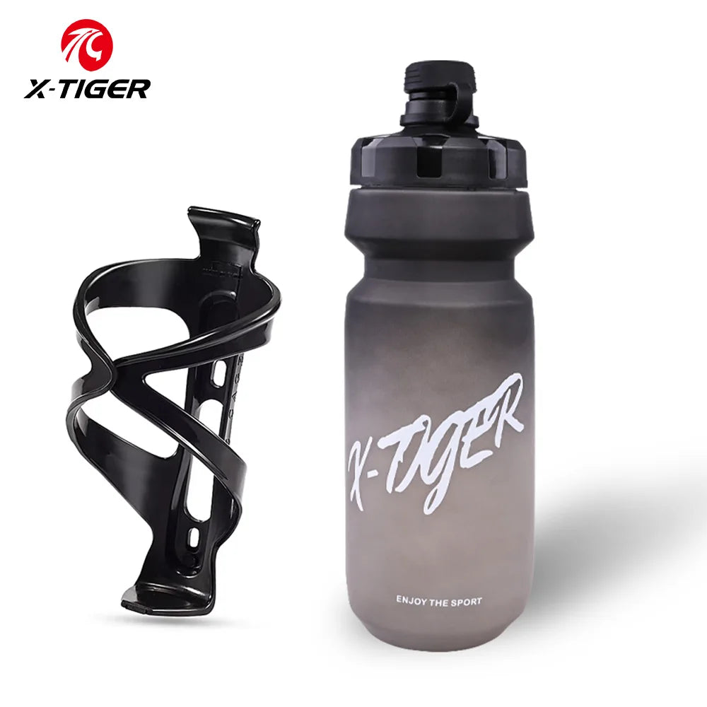 X-TIGER 650ml Cycling Water Bottle Mountain Road Bicycle Squeeze Cup Outdoor Sports Portable Water Cup Cycling Equipment