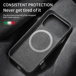 Premium Genuine Italy Imported Alcantara Magnetic Case for iPhone 17Pro 17Air 17 Pro Max with MagSafe Business Soft Touch Cover