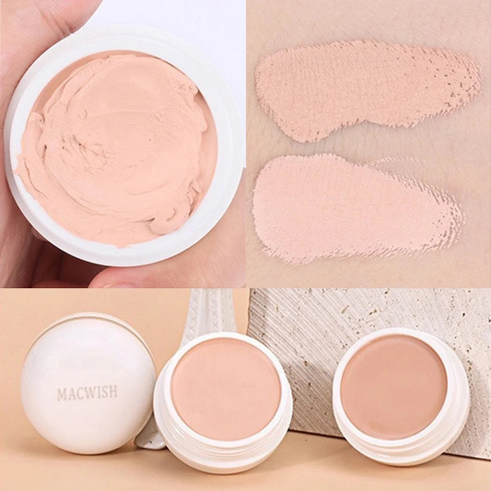 High Coverage Concealer Cover Anti Dark Circle Freckle Lasting Waterproof Foundation BB Cream for Face Makeup Base Cosmetics