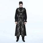Medieval Retro Men Dust Coat Medium Style Steam Punk Cosplay Costumes Palace Dress Jacquard Men's Jackets Halloween Costume