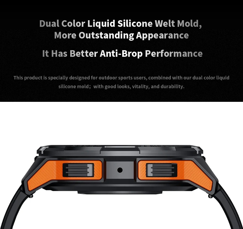 OUKITEL Smart Watch BT10 Sport SmartWatch BT5.2 410mAh 1.43