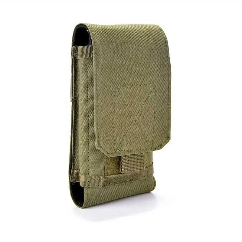Universal Phone Pouch Holster Waist Bag Army Tactical Military Nylon Belt for Samsung Iphone Huawei Xiaomi Nokia Smartphone Case