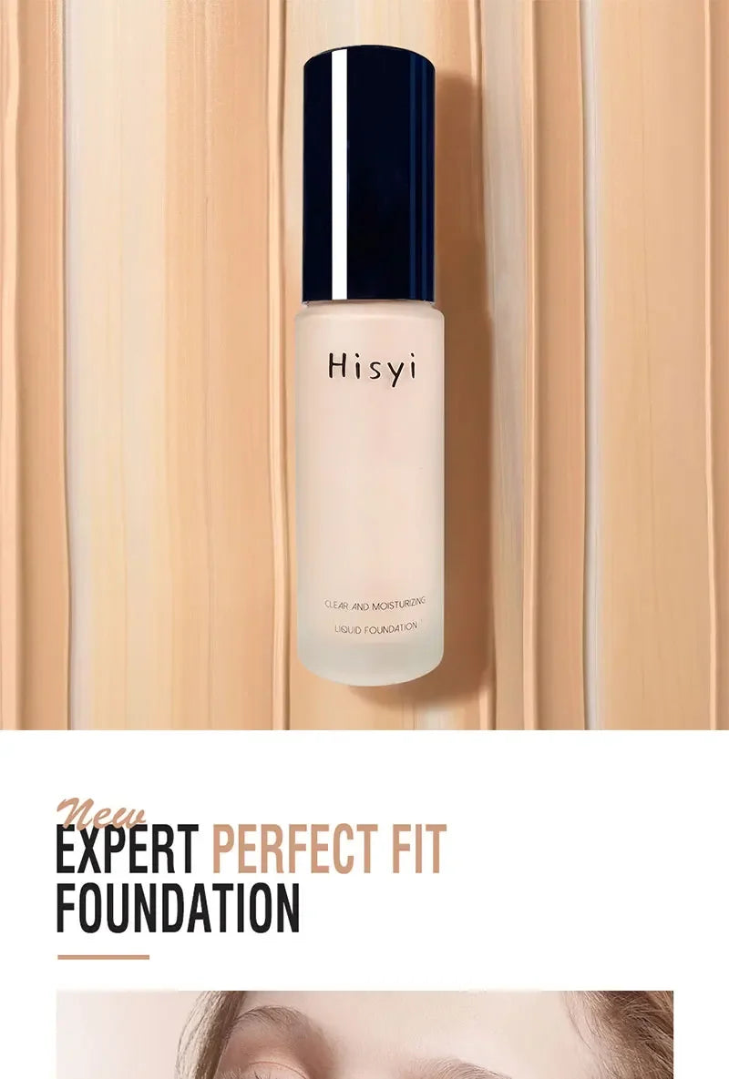 Liquid Foundation High Coverage Makeup Base Lasting Concealer BB Cream Waterproof Oil-Control Face Foundation Makeup Cosmetics