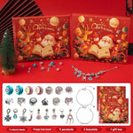 2026-Christmas Advent Calendar DIY Bracelet Accessories Pendant Blind Box Christmas Decorations Gift New Year's Eve Decorations