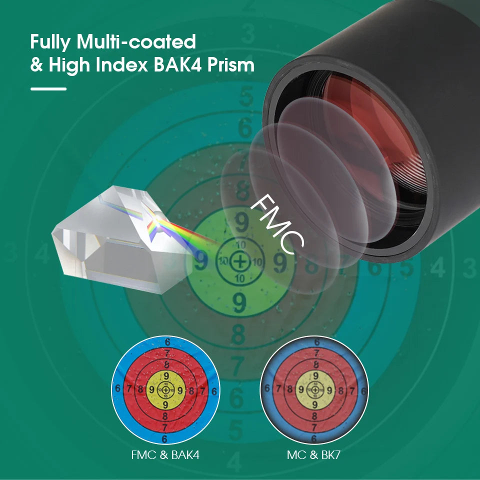 Svbony SV28plus 50/60/70mm Spotting Scope Zoom Telescope Powerful Long Range PORRO Prism Suit for Archery Target Shooting