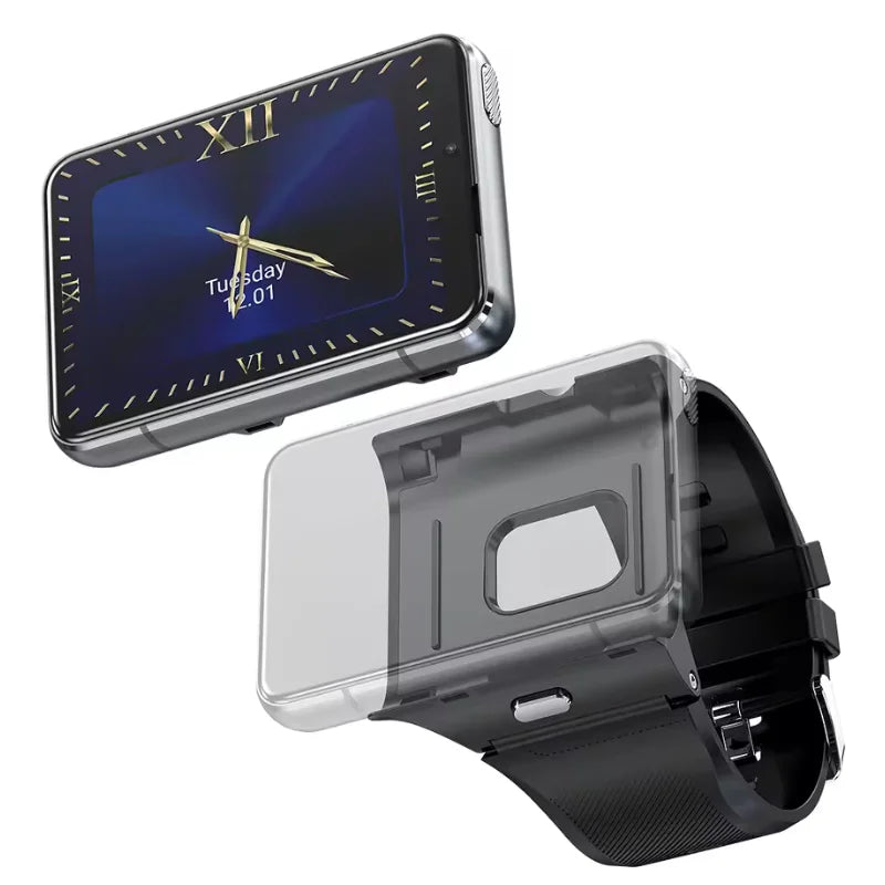 2025New 4G Sports SmartWatch S999 2.88 Inch Quad Core Android 9.0 OS Smartwatch 2300 MAh 13MP Camera 4GB/64GB Heart Rate Monitor