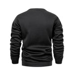 New Men's Sweater Spring Autumn Round Neck Long Sleeve Pullover Casual Sports Sweatshirt High Quality Solid Color Fleece Coat