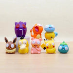 Pokemon Fool Stupid Pikachu Bulbasaur Charmander Squirtle Cute Figure Collection Model Toys