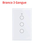 Tuya WiFi Touch Wall Smart Switch 1/2/3 Gang Light Switch Without Neutral Line Smart Life APP Control Support Alexa Google Home