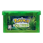 Pokémon GBA-Spielkassetten – Emerald, Seaglass, Rouge Recharged, Yellow Lunar & Dark Violet für die Game Boy Advance-Konsole