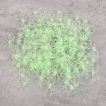 50-100Pcs Halloween Luminous Spiders Scary Trick Spider Indoor & Outdoor Haunted House Decorative Props Halloween Party Supplies