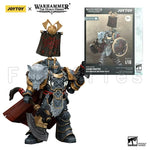 1/18 JOYTOY Action Figure – Warhammer 40K Horus Heresy Space Wolves Logan Ghostwolf Mecha Model