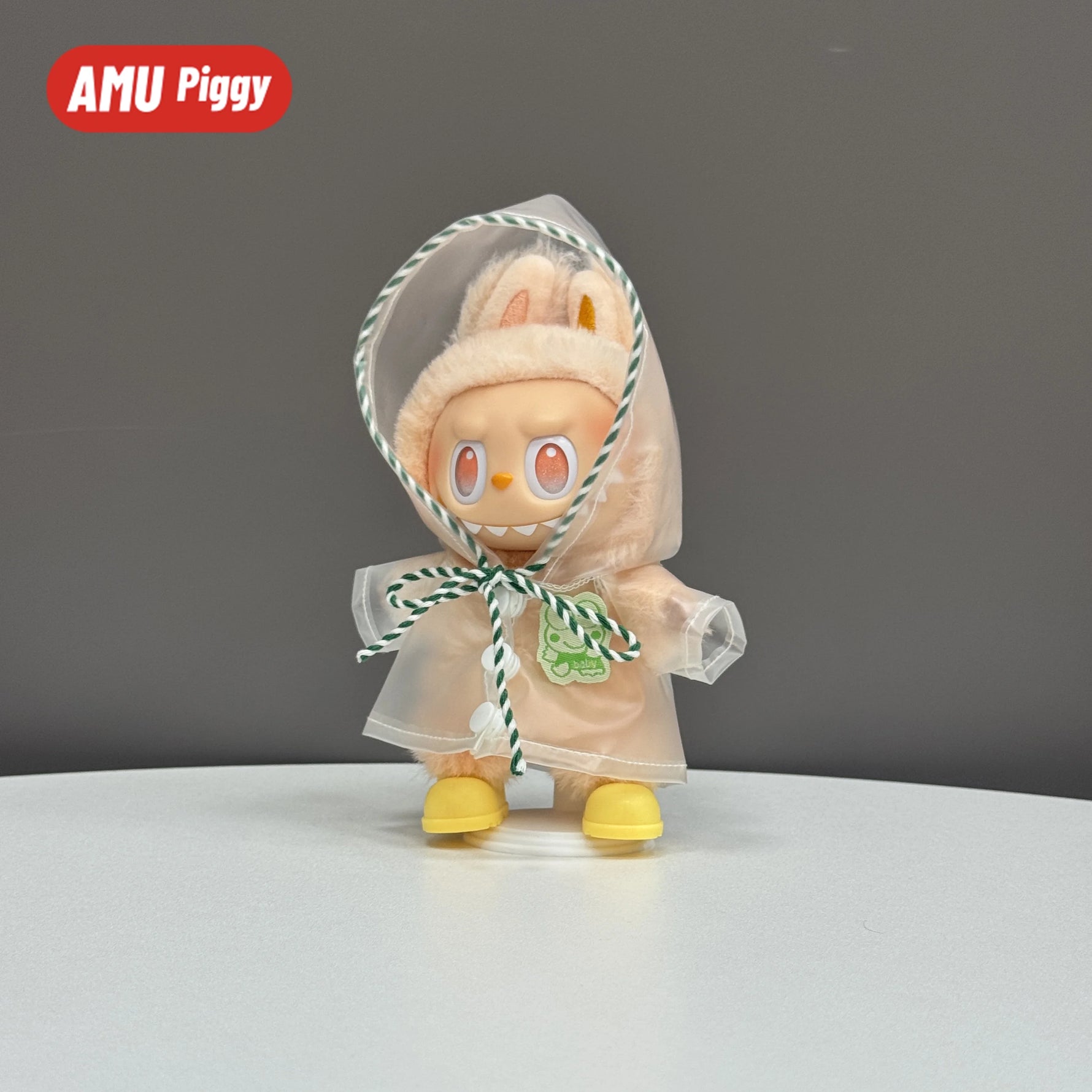 Doll Clothes: Baby Clothes Third Generation, Front High Energy Set, Sitting Party, Macaron,Only clothes