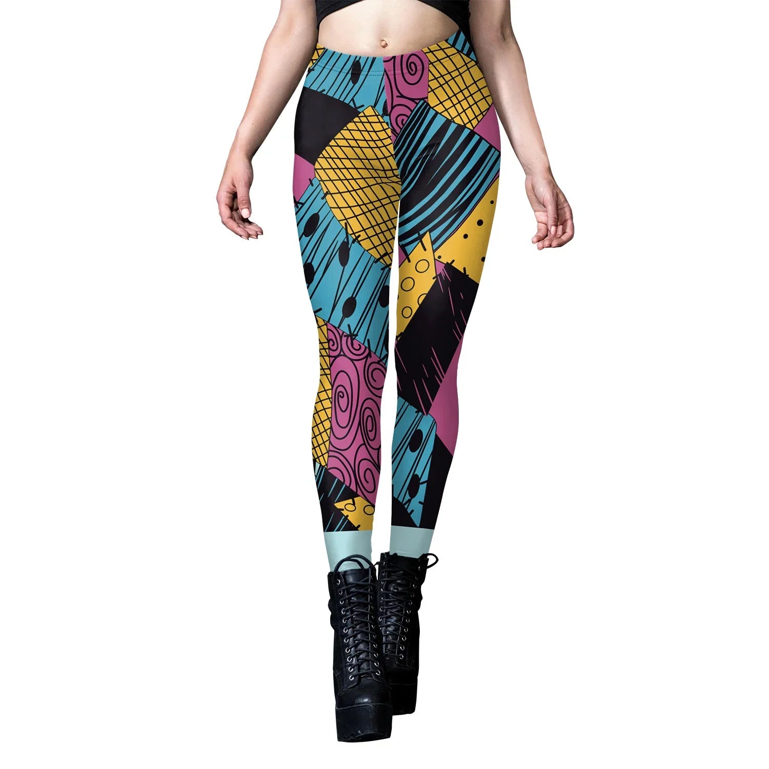 Halloween Sally Suit Cosplay Costume Anime Movie Bodysuit Spandex Jumpsuit Party Carnival Leggings Day of The Dead Zentai Set