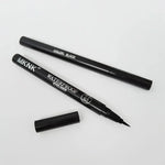 1/2 PCS Black Quick-Dry Eyeliner Pencil - 24H Lasting Smooth Matte Waterproof Anti-Smudge Liquid Eyeliner Makeup for Eyes