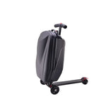 20 Inch Scooter Luggage Carry On Rolling Suitcase With Wheels Travel Trolley Bag Easy To Maneuver And Stylish
