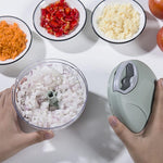500/900ML Garlic Chopper Meat Grinder Manual Rotate Vegetable Cutter Chopper Slicer Fruit Garlic Crusher Kitchen Gadget Blenders