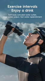 ROCKBROS Bicycle Water Bottle 600ML PP Sports Cup Cycling Kettle Outdoor Camping Hiking Squeeze Bike Cup