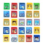 Pokemon Red Blue Crystal Golden Green Silver Yellow GBC Game Card 16 Bit Video Game Cartridge Console Cards For GB/SP