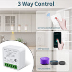 Tuya Smart WiFi Switch For Lighting RF 433MHz Wireless Switch Smart Life APP Voice Control Work With Alexa Google Home Alice