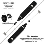 Portable egg beater, handheld milk frother, rechargeable coffee machine, 3-speed cake cream maker, household kitchen food mixer