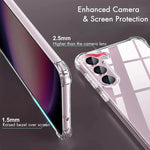 Hybrid Shockproof Case For Samsung Galaxy S25 FE S24 S23 S21 S22 Plus Ultra Clear Hard Case For Samsung A56 A36 A54 A34 A53 A33