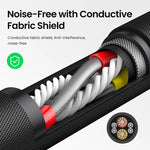 Ugreen Aux Cable Jack 3.5mm Audio Cable for iPhone 3.5 mm Male Cable Aux for Computer Headphone Xiaomi Laptop Car 3.5 Jack Cable