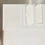 10pcs/set Mini Clothesse Clothes Hanger for Labubu and Other 17cm Dolls Labubu Shoe Rack Doll Accessories Children's Toys