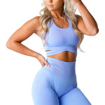 Bra Top Spandex Woman Fitness Elastic Breathable Breast Enhancement Leisure Sports Underwear