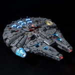 Led Light Kit Compatible With LEGO Ultimat Falcon Millennium Star Falcon 75192 05132 DG005 81085 Building Blocks No Model