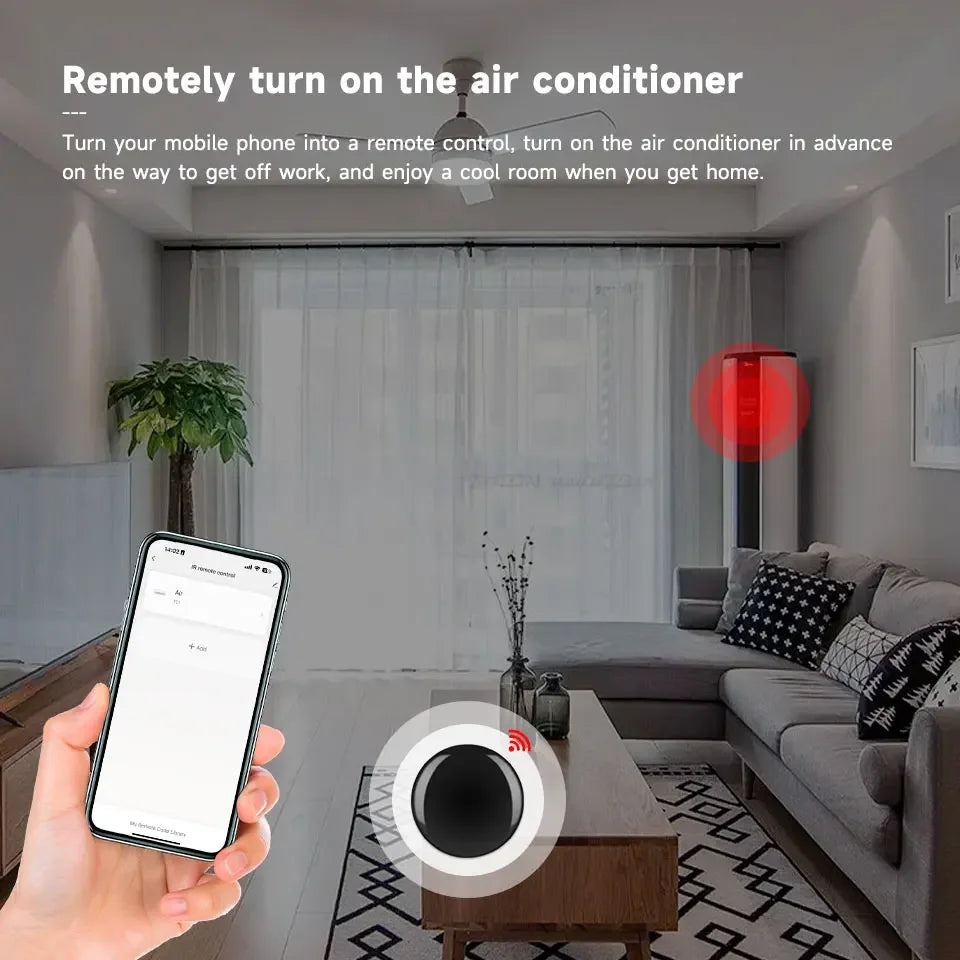 Tuya WiFi IR Remote Control Smart Remote Universal Infrared Controller For Air Conditioner Work With Alexa Google Home