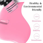 MEET ACROSS 6Pcs Gel Nail Polish Set Pink Red Green Macaron Color Manicure Kit For Nails UV Gel Nail Art Varnish Nail Supplies