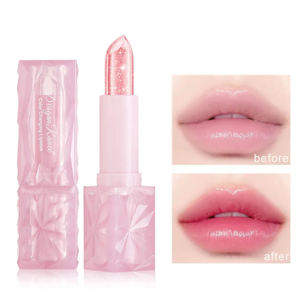 Crystal Jelly Lipstick Long Lasting Nutritious Lip Balm Lip Moisturizer Temperature Color Change Lip Stick Transparent Lip Stain