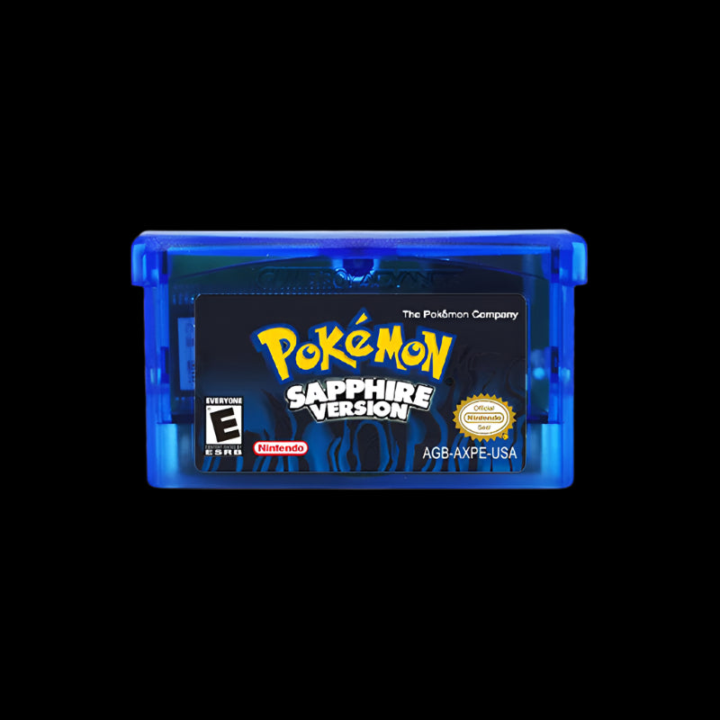 Pokémon GBA Game Cartridge – Anime Game Series for GBA, NDS, GBM, GBA SP – English Version