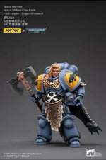 1/18 JOYTOY Action Figure – Warhammer 40K Horus Heresy Space Wolves Logan Ghostwolf Mecha Model