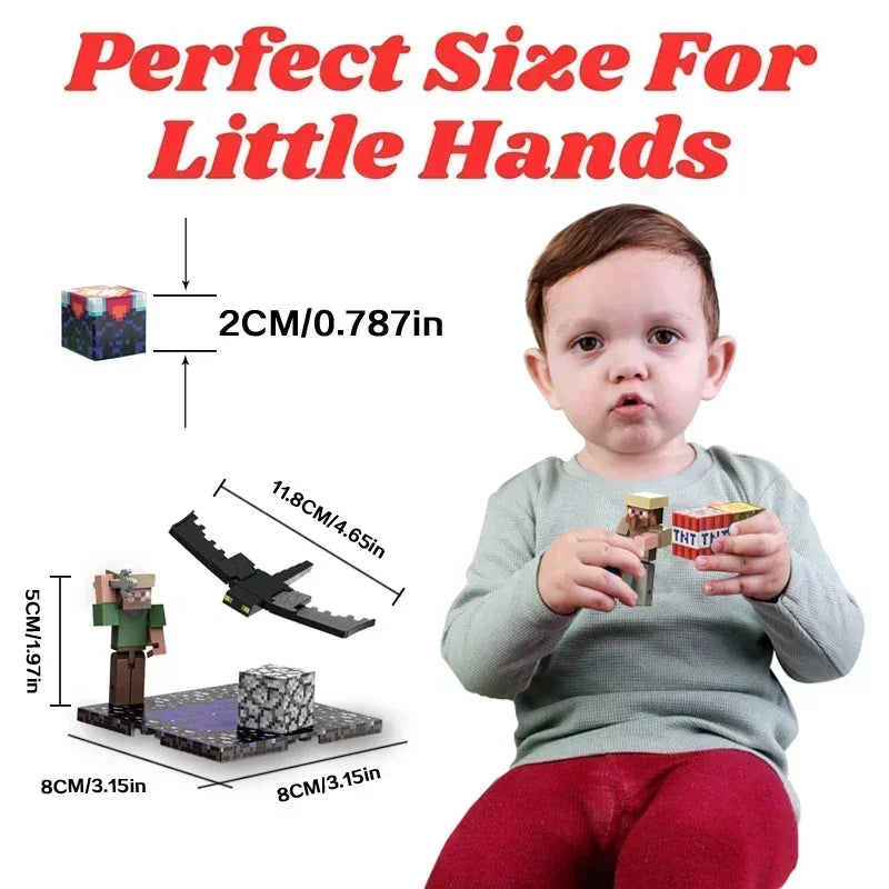 Magnetic Building Blocks Toys Gifts Magnetic Baseplate Role Children Magnet Brick Set Age 6+ DIY Strong Magnet Base Plate Toy