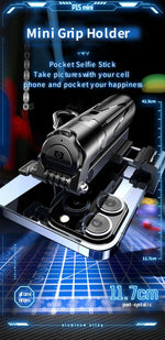 Draagbare telescopische multifunctionele statief telefoon selfie stick