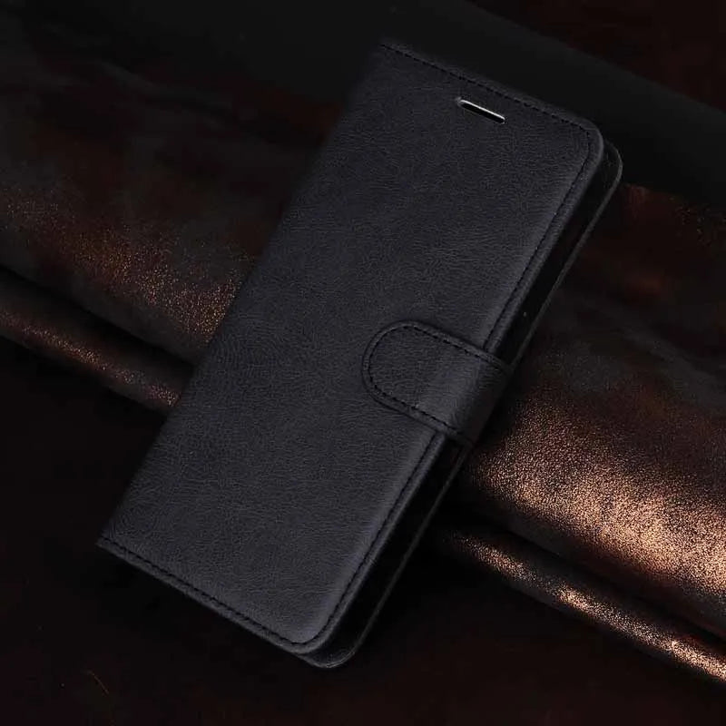 Leather Case For Samsung Galaxy A3 A5 A7 A6 Plus A8 A9 J2 Pro J3 J4 Prime J6 J5 J7 J8 2018 2016 2017 Flip Wallet Phone Cover