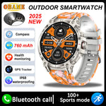 Xiaomi 760mAh Large Battery Outdoor Smart Watch Men 1.85 inch HD Screen GPS Compass Bluetooth Call IP68 Waterproof Smartwatch