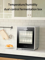 40L 220V Professional Bread Fermenter Kitchen Dough Yogurt Bread Fermentation Machine Humidity Control High Efficiency Household