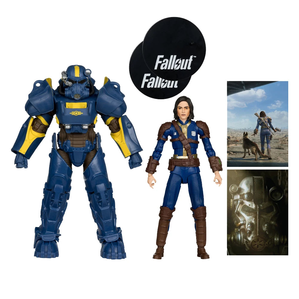 McFarlane Toys T-60 Vault Tec & Sole Survivor (Fallout New Vegas) 2-Pack 7