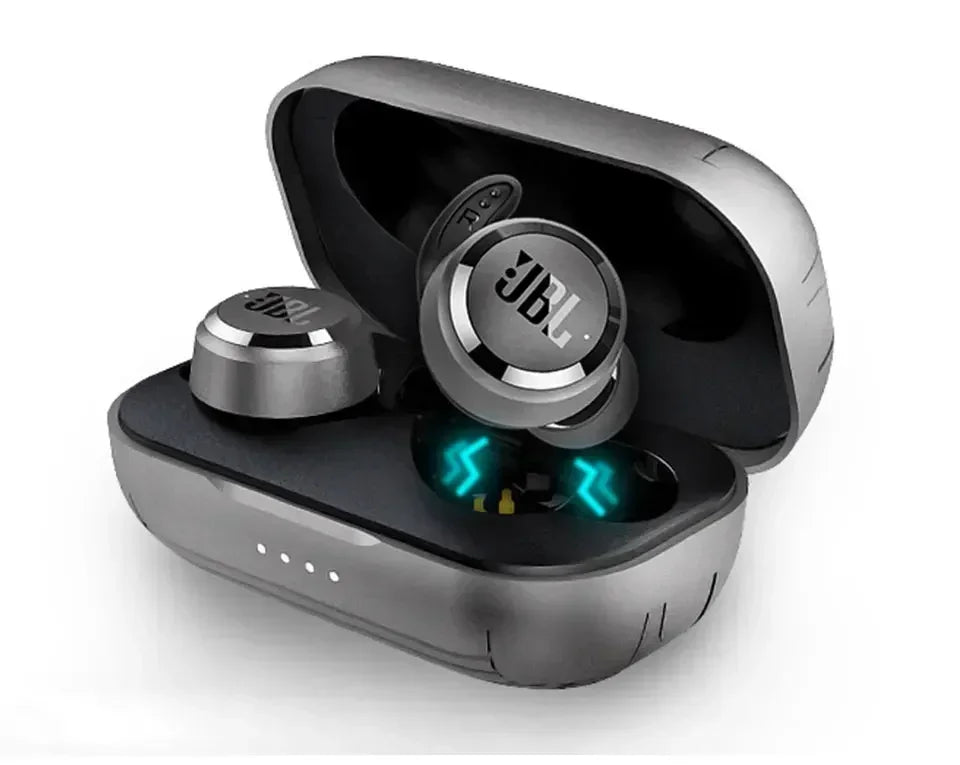 JBL T280 TWS True Wireless Bluetooth Earbuds – Sports Waterproof IPX5, Deep Bass, Mic & Charging Case