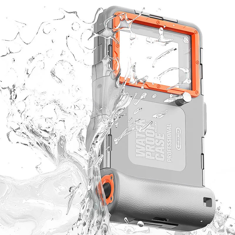 Waterproof Phone Case Holsters & 15m Diving 50ft Swimming Premium Protective Housing & Lanyard For iPhone Samsung 6.8