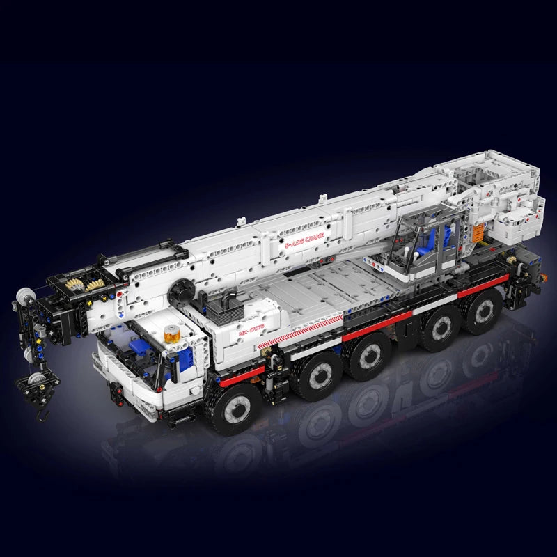 Motorized RC Mobile Crane Building Blocks Set – LTM1110 Engineering Model (Compatible Bricks)
