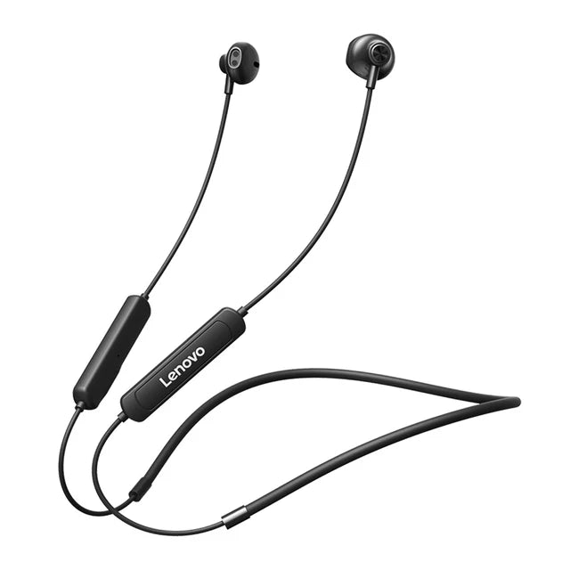 Lenovo SH1 Wireless Earphone Bluetooth 5.0 Neckband Headphone HIFI Sound Sport Magnetic Headset IPX5 Waterproof Earbuds with Mic