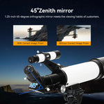 Svbony SV501P 60/70mm Astronomical Telescope Sets,for Planetary and Moon Observation,Gift for  Kids,Beginners and Students